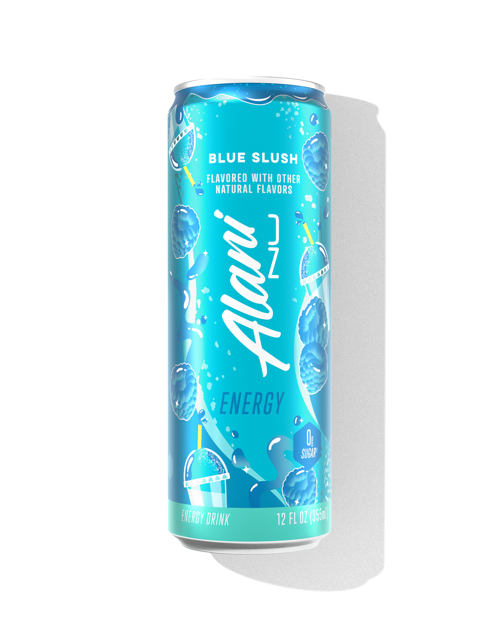 Energy Drink - Blue Slush - Bottle Ready Daily Drink Pack