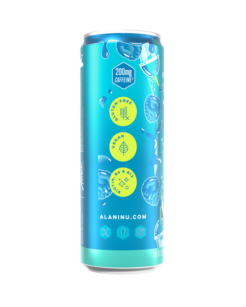 Energy Drink - Blue Slush - Bottle Ready Daily Drink Pack