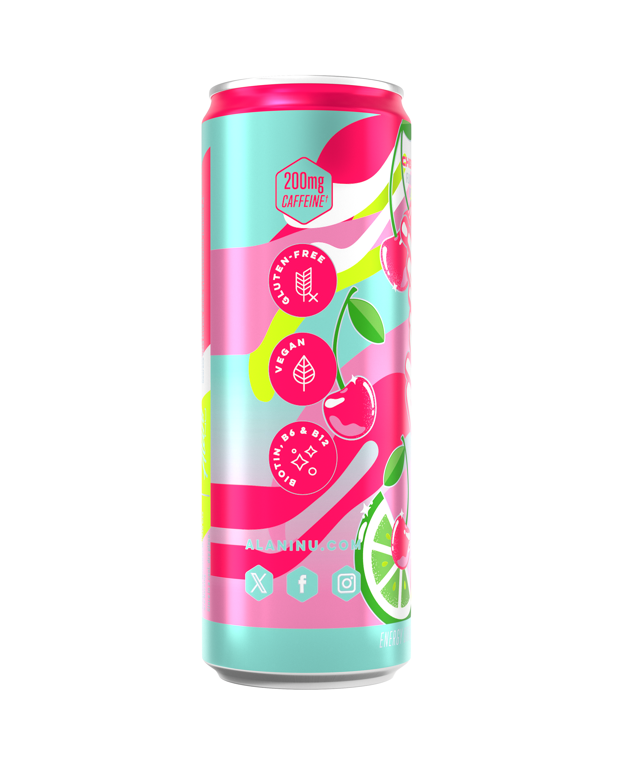 Energy Drink - Cherry Twist - Pantry Ready Fruit Flavor Drink