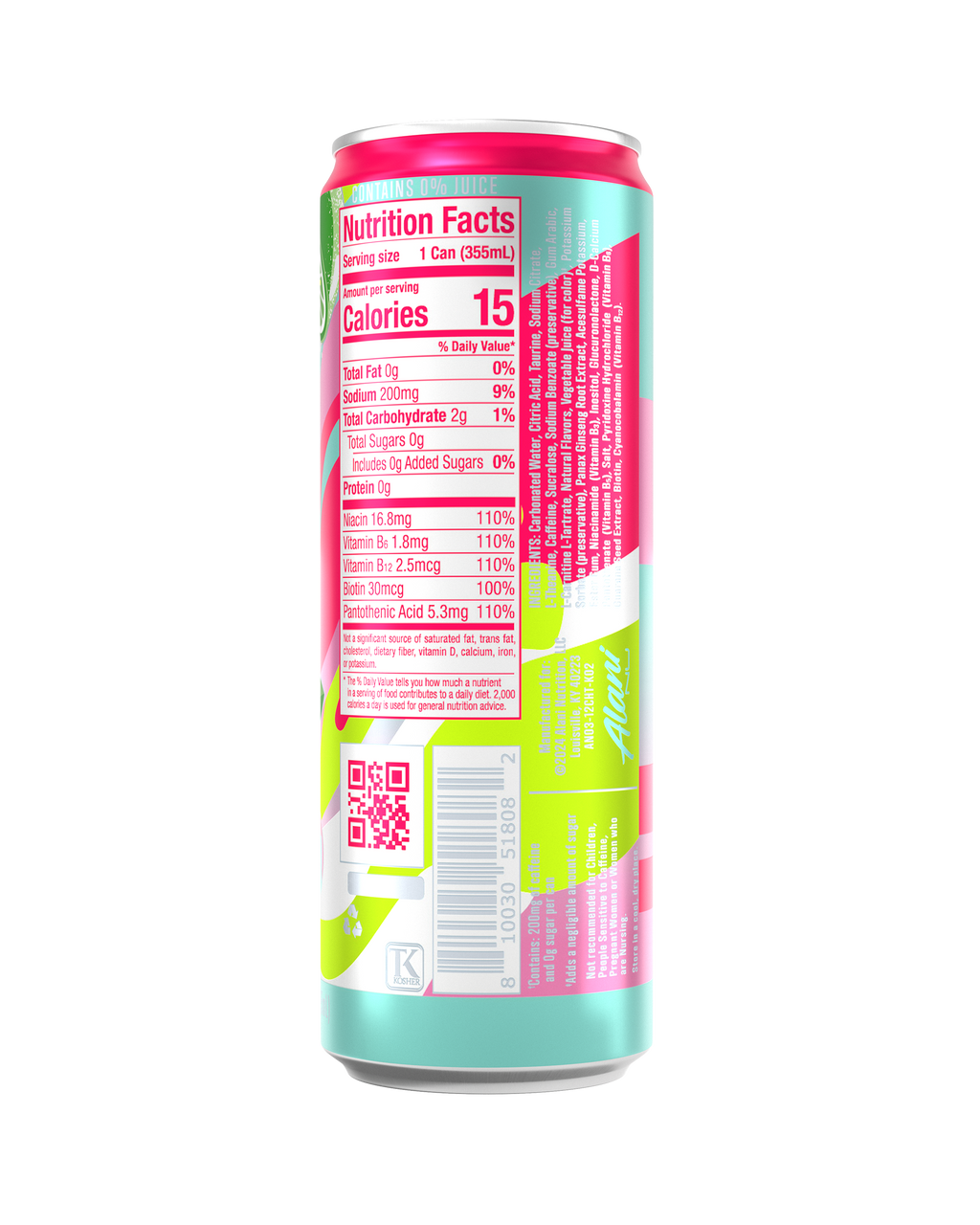 Energy Drink - Cherry Twist - Pantry Ready Fruit Flavor Drink