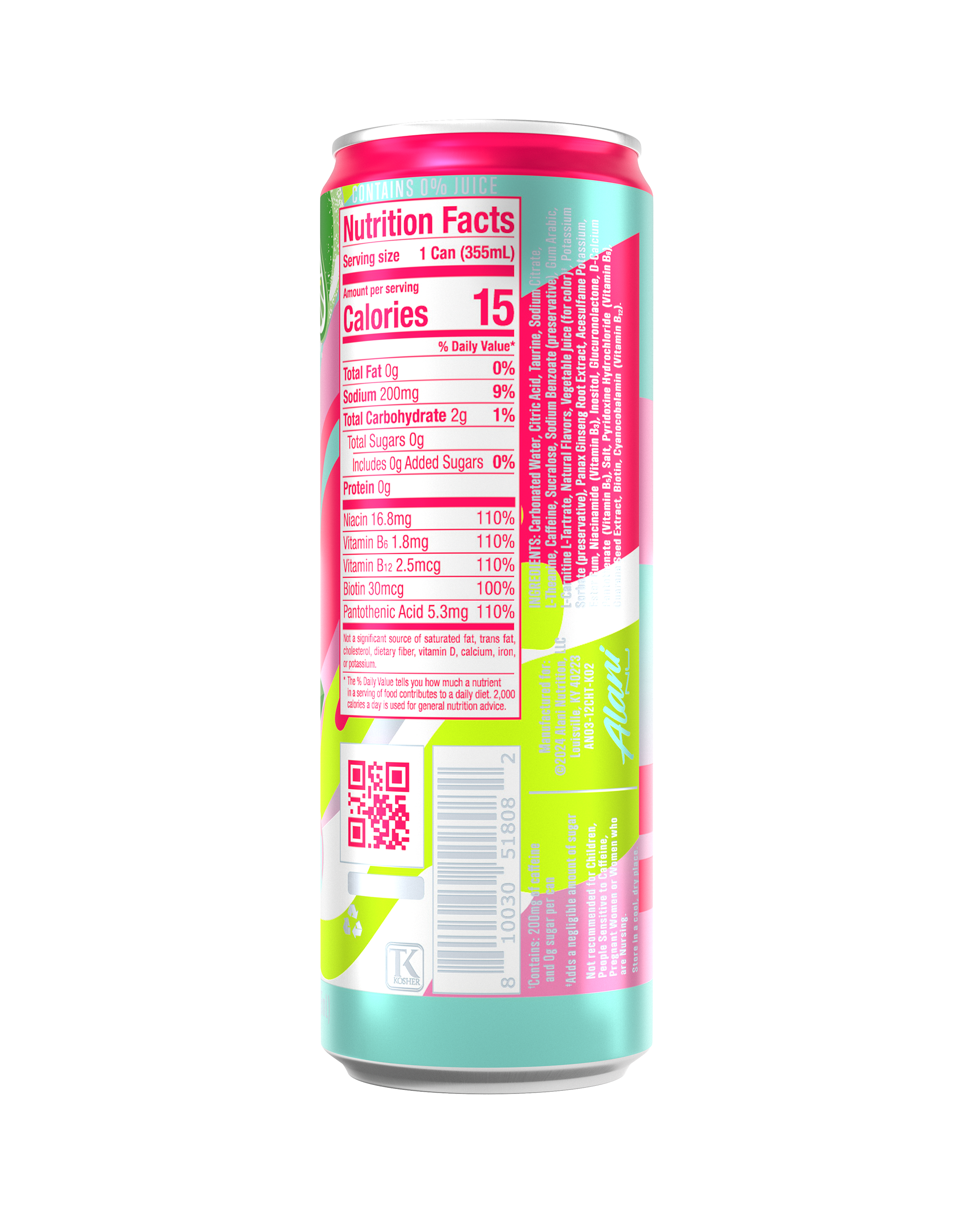 Energy Drink - Cherry Twist - Pantry Ready Fruit Flavor Drink
