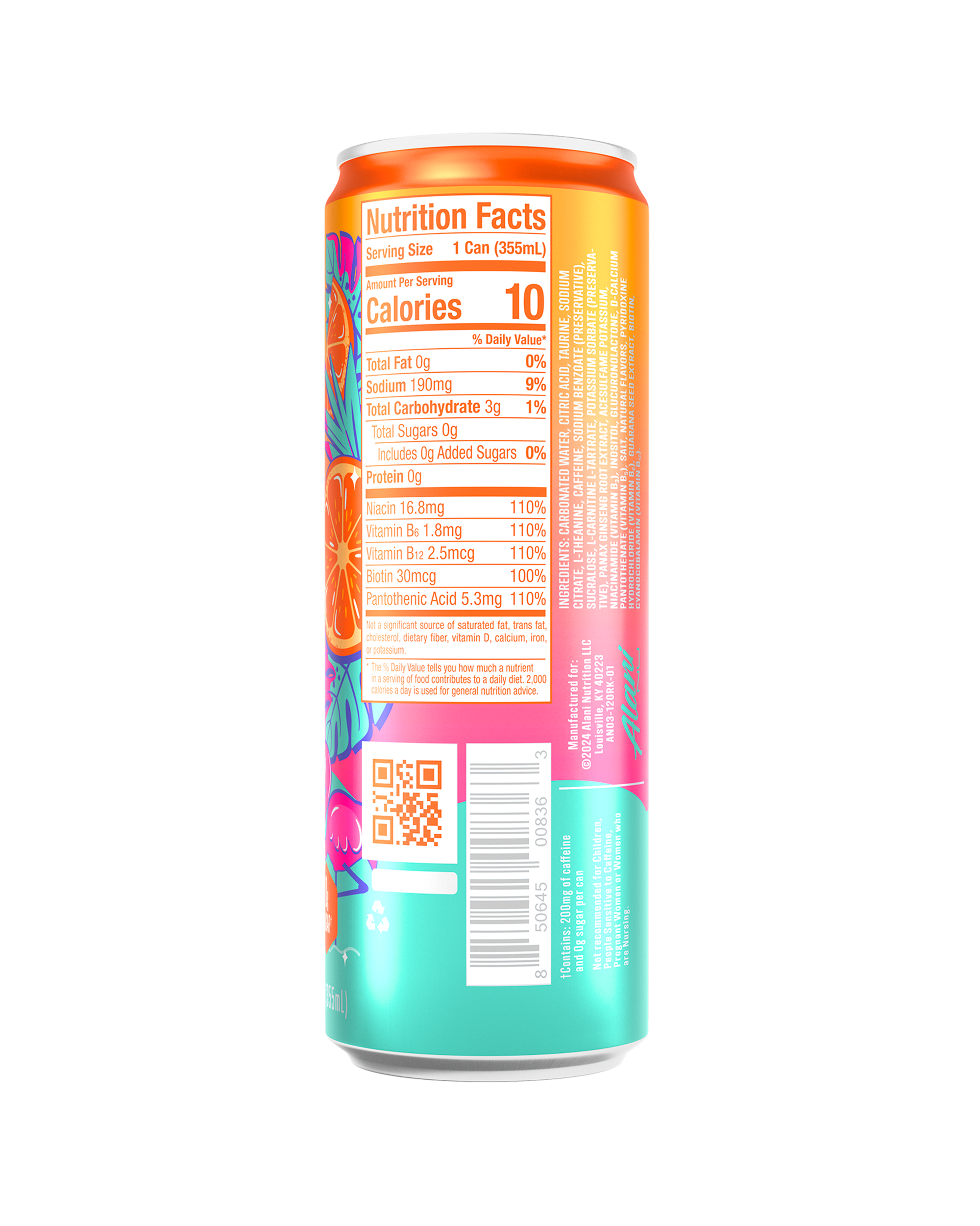 Energy Drink - Orange Kiss - Flavor First Protein Shake