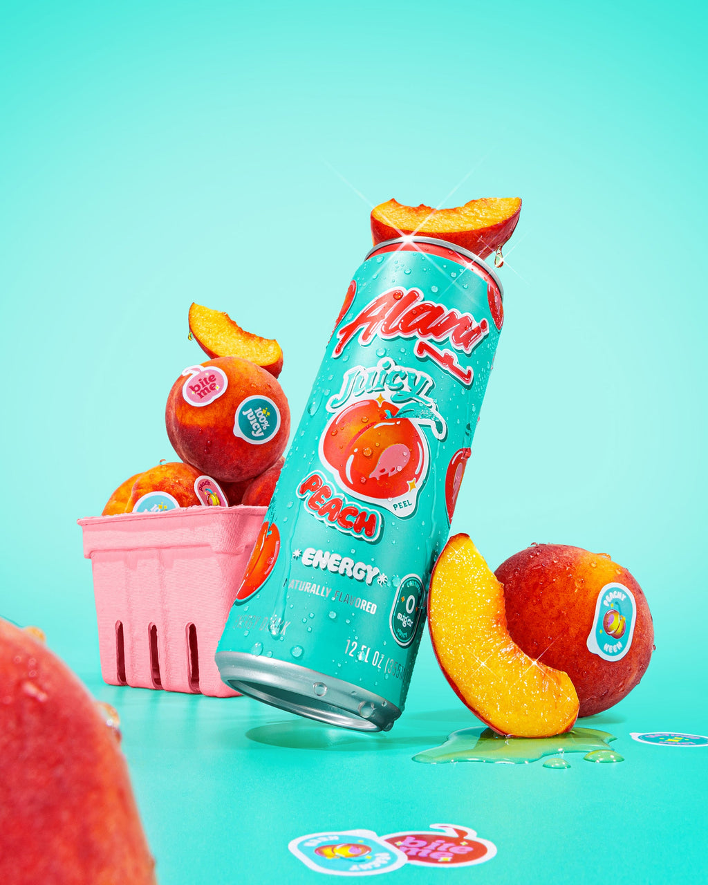 Energy Drink - Juicy Peach - Light Wellness Drink Mix