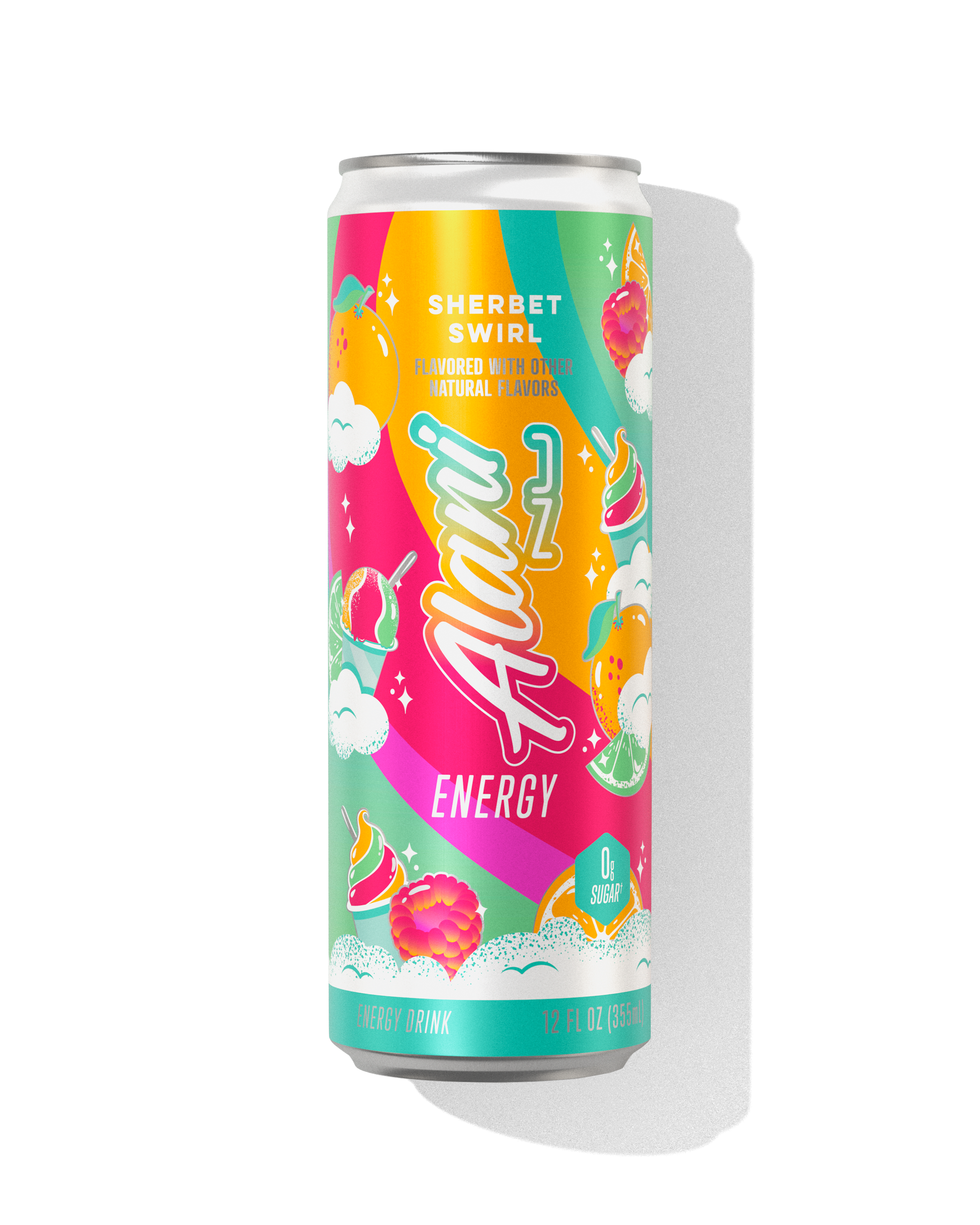Energy Drink - Sherbet Swirl - Flavor First Shake Mix