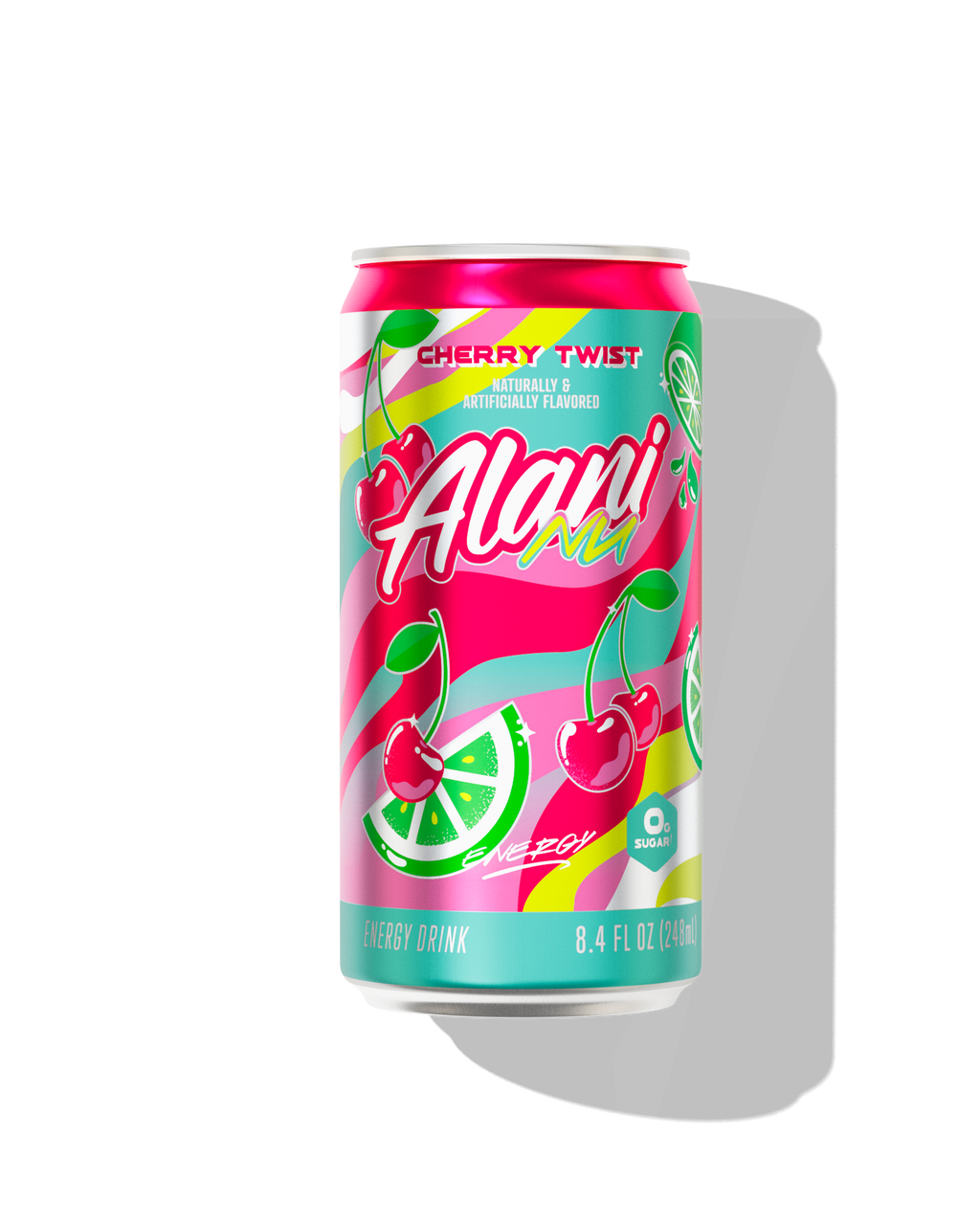 Mini Energy - Cherry Twist - Refreshing Shaker Cup Drink