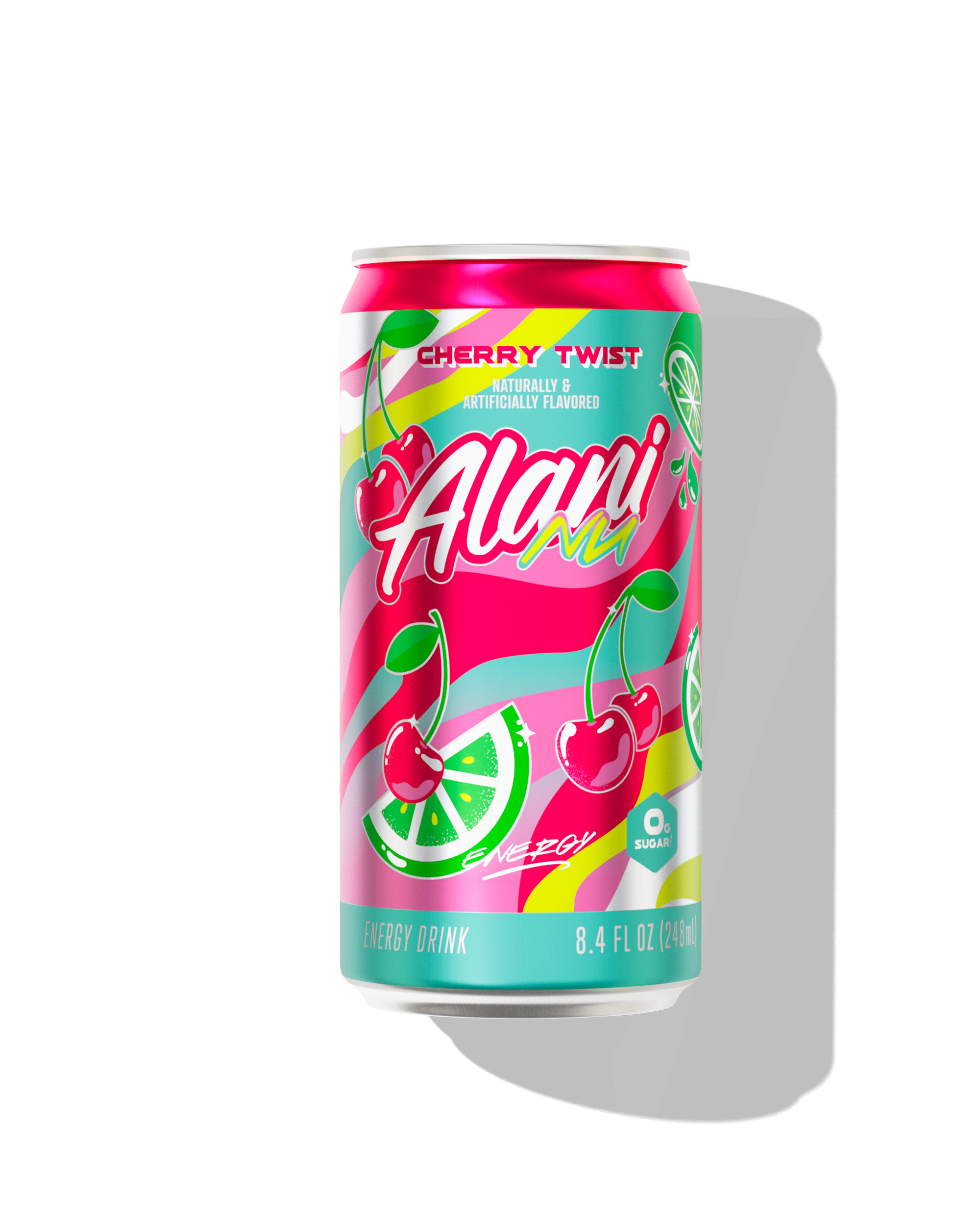 Mini Energy - Cherry Twist - Refreshing Shaker Cup Drink