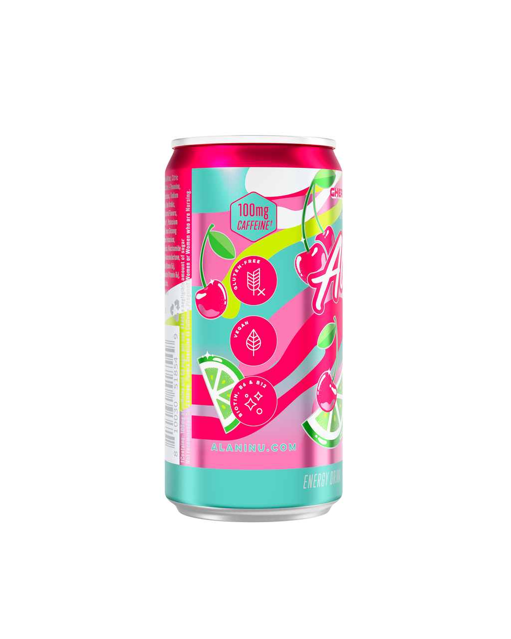 Mini Energy - Cherry Twist - Refreshing Shaker Cup Drink