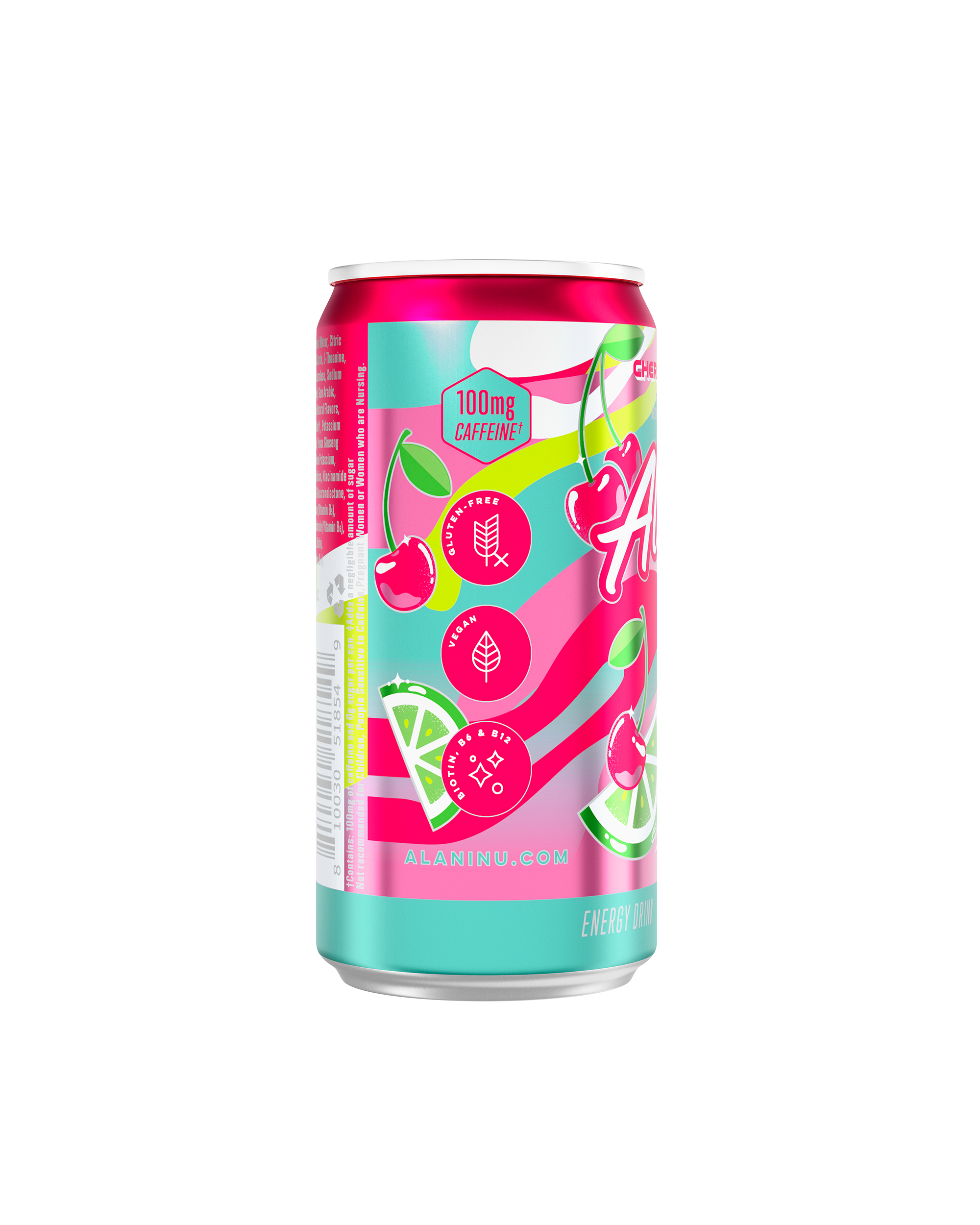 Mini Energy - Cherry Twist - Refreshing Shaker Cup Drink