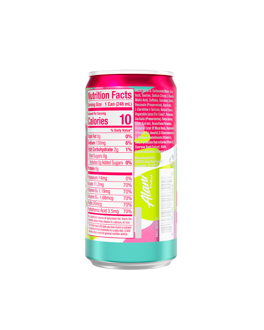 Mini Energy - Cherry Twist - Refreshing Shaker Cup Drink