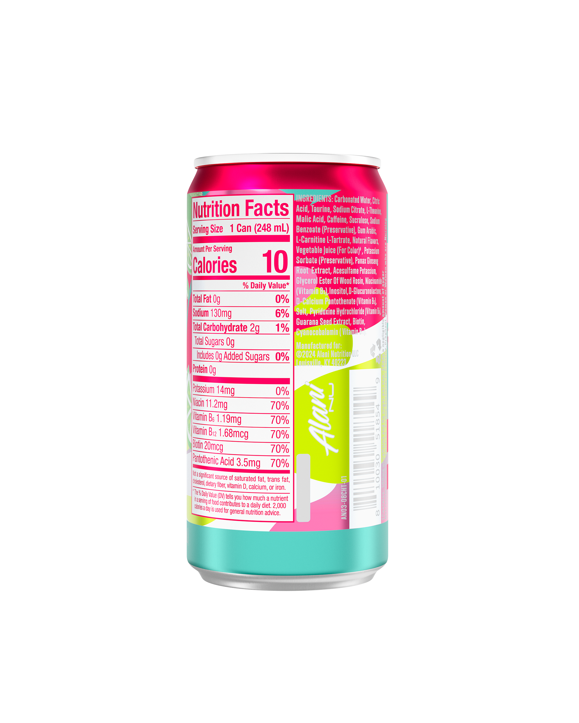 Mini Energy - Cherry Twist - Refreshing Shaker Cup Drink