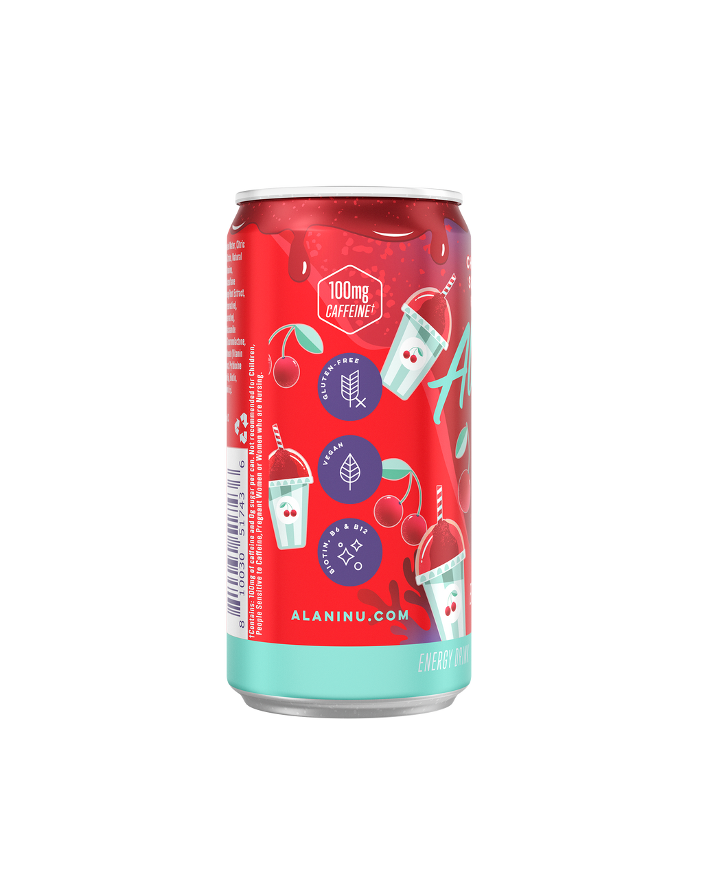 Mini Energy - Cherry Slush - Anytime Hydration Drink Mix