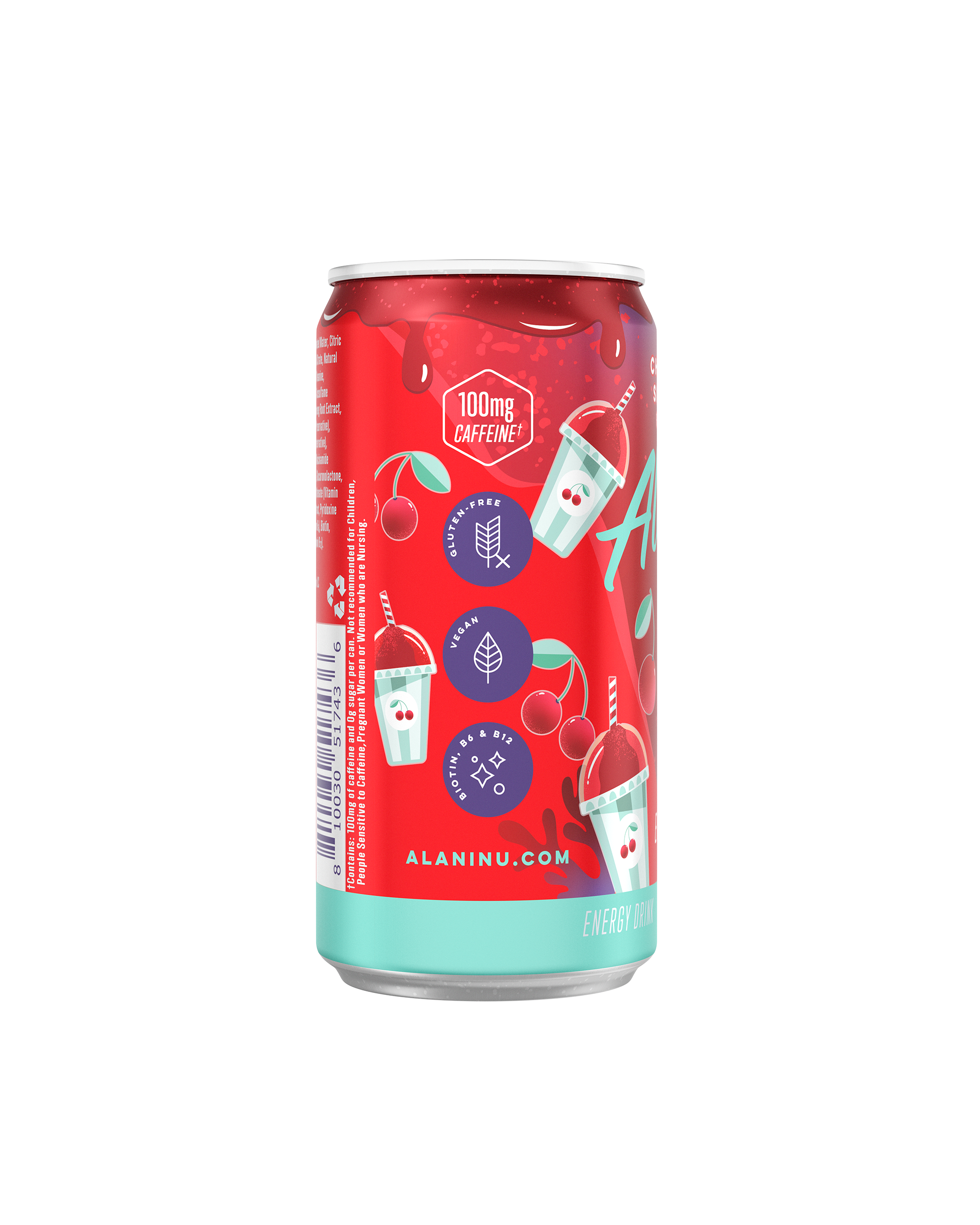 Mini Energy - Cherry Slush - Anytime Hydration Drink Mix