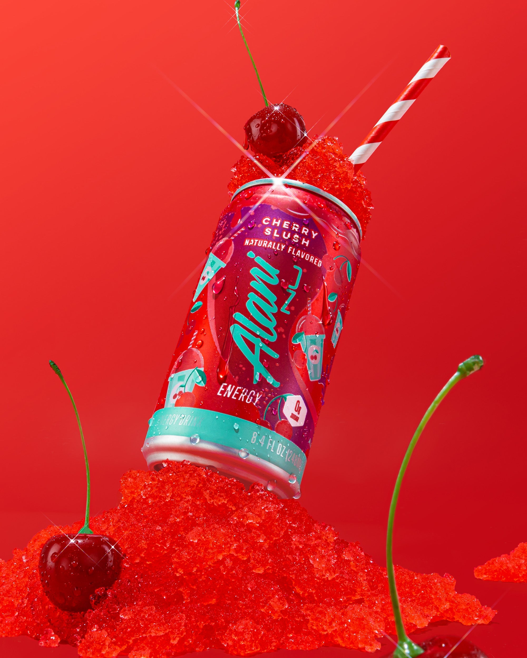 Mini Energy - Cherry Slush - Anytime Hydration Drink Mix