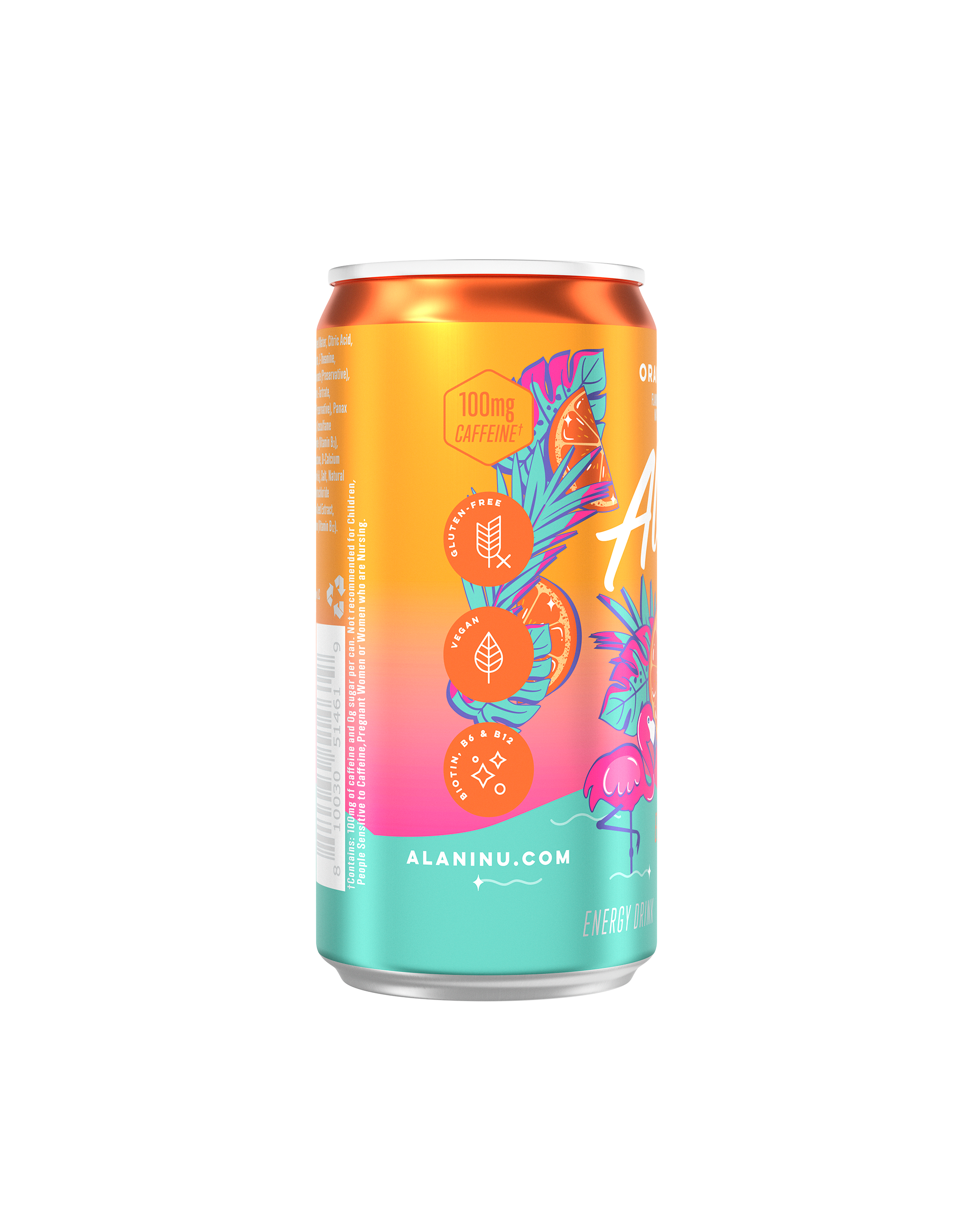 Mini Energy - Orange Kiss - Clean Taste On The Go Drink