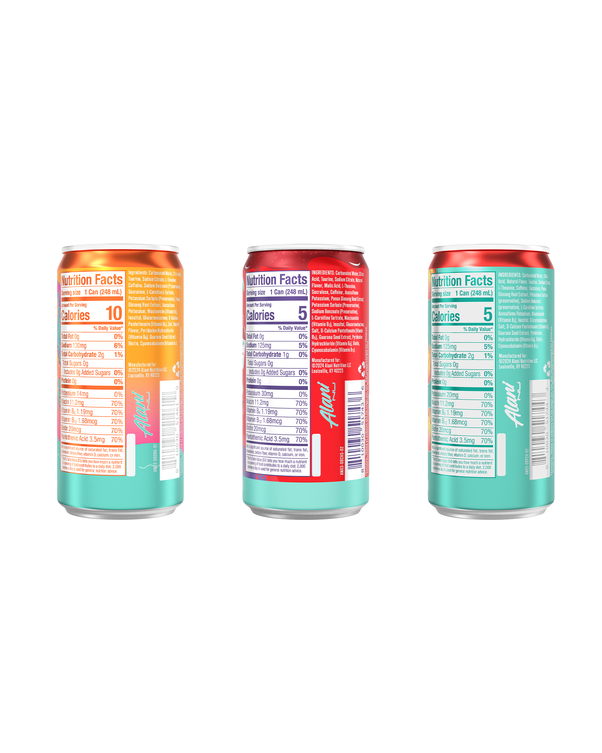 Mini Energy Variety Pack - Splash Pack - Flavor First Ready To Drink Can