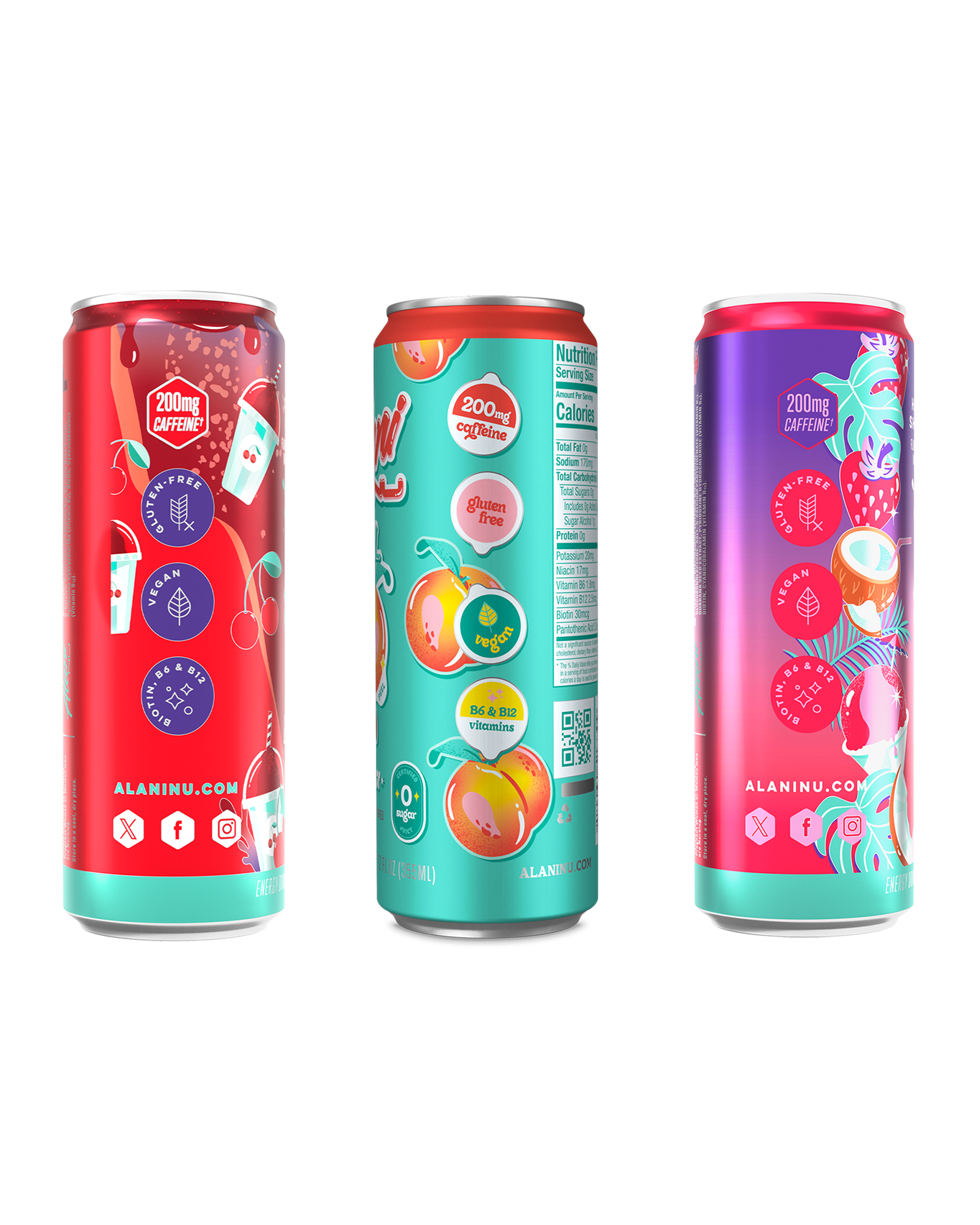 Energy Variety Pack - Beach Blend - Clean Taste Shake Mix